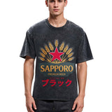 Tokyosol Classic Japanese Beer Washed T-Shirt