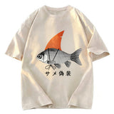 Tokyosol Fish Disguise Washed T-Shirt