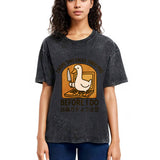 Tokyosol Goose With A Knife Washed T-Shirt