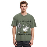 Tokyosol Goose Blowing Electric Fan Washed T-Shirt