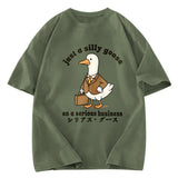 Tokyosol Silly Goose On A Serious Business Washed T-Shirt