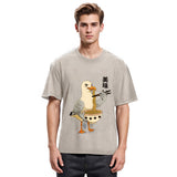 Tokyosol Pigeons Eating Ramen Washed T-Shirt