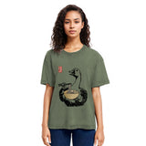 Tokyosol Goose Eating Ramen Washed T-Shirt