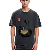 Tokyosol Goose Eating Ramen Washed T-Shirt