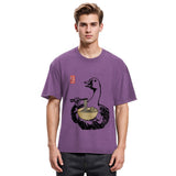 Tokyosol Goose Eating Ramen Washed T-Shirt