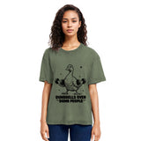 Tokyosol Goose That Works Out Washed T-Shirt