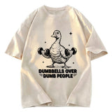 Tokyosol Goose That Works Out Washed T-Shirt