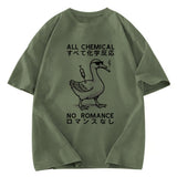 Tokyosol Silly Goose£oAll Chemical No Romance Washed T-Shirt