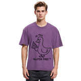 Tokyosol Funny Goose:Is This Gluten Free Washed T-Shirt