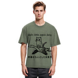 Tokyosol Little Oopsie Daisy Cat Washed T-Shirt