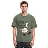 Tokyosol Working And Serious Goose Washed T-Shirt