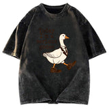Tokyosol Working And Serious Goose Washed T-Shirt