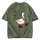 Tokyosol Working And Serious Goose Washed T-Shirt