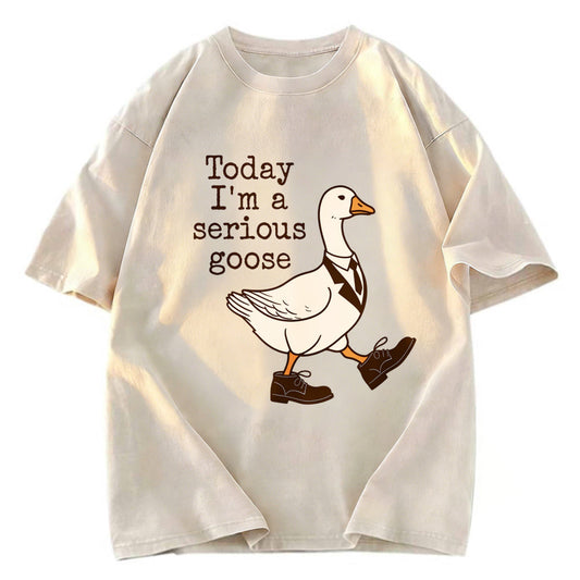 Tokyosol Working And Serious Goose Washed T-Shirt