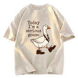 Tokyosol Working And Serious Goose Washed T-Shirt