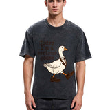 Tokyosol Working And Serious Goose Washed T-Shirt
