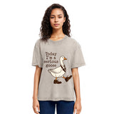 Tokyosol Working And Serious Goose Washed T-Shirt