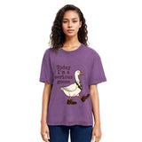 Tokyosol Working And Serious Goose Washed T-Shirt