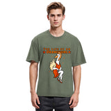 Tokyosol Funny Life of an Orangegirl Goose Washed T-Shirt