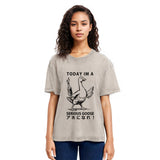 Tokyosol Goose Holding A Fuel Bottle Washed T-Shirt