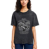 Tokyosol Silly Goose With Sunglasses Washed T-Shirt