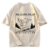 Tokyosol I'm On My Way To Curse You Washed T-Shirt