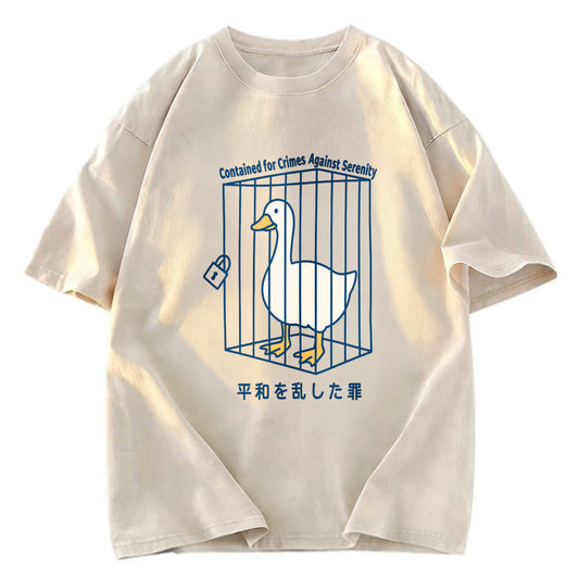 Tokyosol More Pasta Less Drama Washed T-Shirt