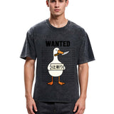 Tokyosol Halloween Goose Washed T-Shirt