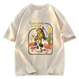 Tokyosol Everybody Croaks Washed T-Shirt