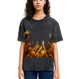 Tokyosol Redemption Of The Skull Graphic Print T-shirt