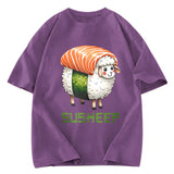 Tokyosol Susheep Funny Washed T Shirt