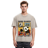 Tokyosol More Ramen Less Drama Panda Washed T-Shirt