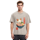 Tokyosol Neko Ramen Washed T Shirt
