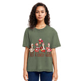 Tokyosol Just A Lovely Goose Crop T Shirt