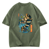 Tokyosol Neko Sushi Washed T Shirt