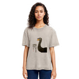 Tokyosol Avoid Difficulties Funny Washed T Shirt