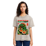 Tokyosol Ocean Dragon Sushi Washed T Shirt