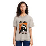 Tokyosol Raccoon Live Fast Eat Trash Washed T Shirt