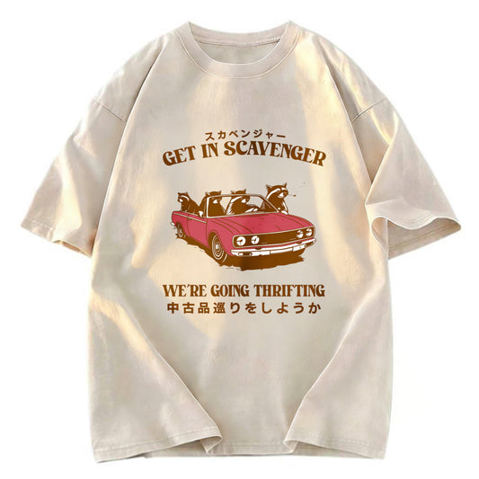 Tokyosol Get In Scavenger Washed T Shirt
