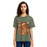 Tokyosol The Great Burger Kaiju Japanese Washed T Shirt