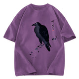 Tokyosol Japanese Kyosai Crow Washed T Shirt