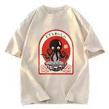 Tokyosol Ramen Lover Octopus Washed T Shirt