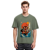 Tokyosol Tiger Obsessed With Ramen Washed T Shirt