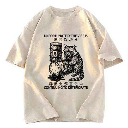 Tokyosol The Vibe Is Continuing To Deteriorate Japan Washed T Shirt