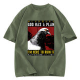 Tokyosol Pigeons That Want To Break The Plan Washed T Shirt