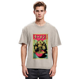 Tokyosol Turtle Eating Ramen Washed T Shirt