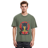 Tokyosol Retro Rat Ramen Washed T Shirt