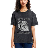Tokyosol Noisy Raccoons And Possums Washed T Shirt