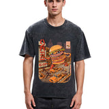 Tokyosol The Great Burger Kaiju Japanese Washed T Shirt