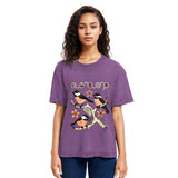 Tokyosol Chickadee Fleece Lined T Shirt